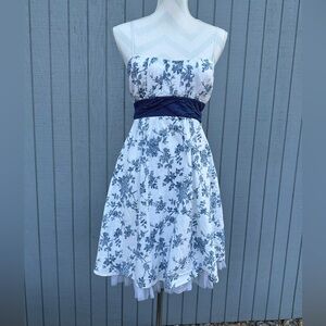 Ruby Rox Empire Waist Dress with Petticoat